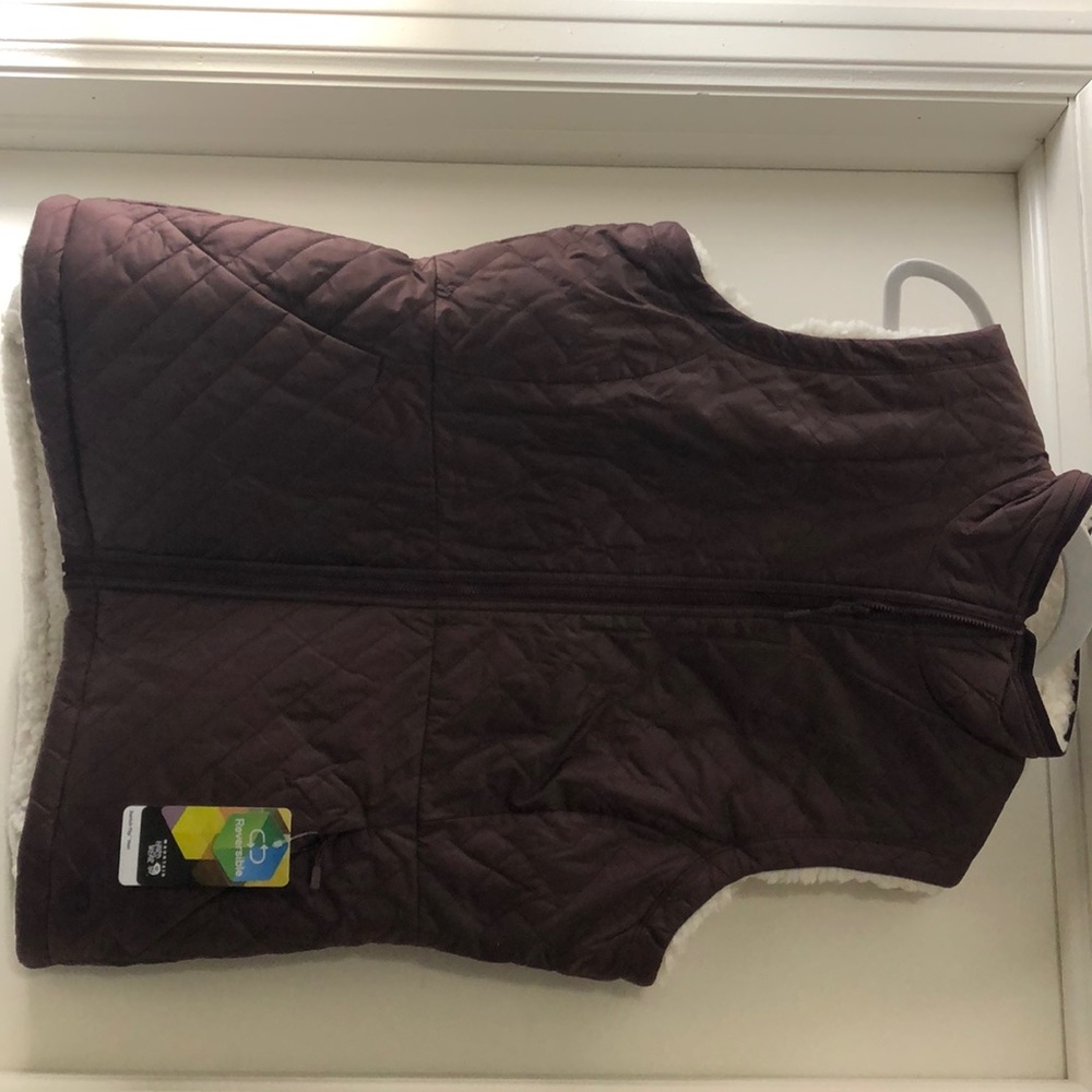 Mountain Hardwear Reversible Fleece Vest Large